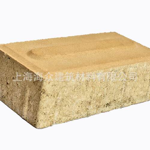 防滑抗磨损黄色599面铺路盲道砖高品质面包砖新型路砖