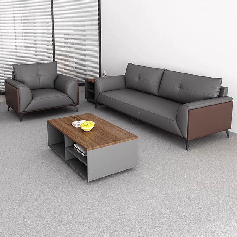 公室沙发老板商会客办贵宾会接待洽谈公司休息区简务约MOZ议现代