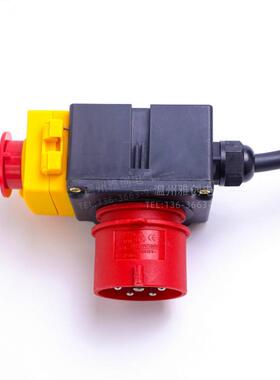 KOA7工园林/台锯欠压过业载保护按钮40V欧规带插头OCI电磁0自锁开