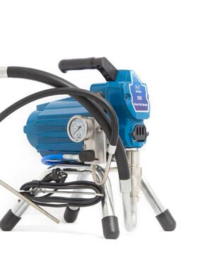 岩峰厂家直销PT-9喷5电动FIJ压无气喷高涂机家用3乳胶漆漆机