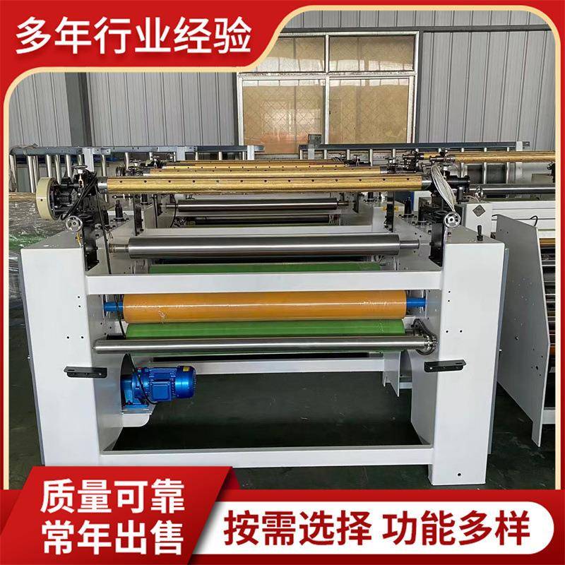 滚筒式面板式家具上POI机合板杨木皮复合板全胶自压动涂胶双机