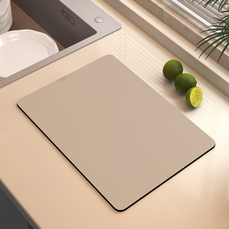 台面沥水垫子厨房吧台杯子u碗盘干燥垫茶台洗手台硅藻泥吸水垫隔