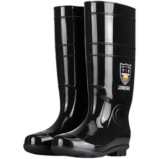 特大码雨靴男款48大m号47水鞋49 50 51高筒胶鞋套加绒中筒男士雨