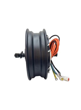 QSMOTOR全顺电机12寸6000WP50H四代V4瓦片版48-96V电摩电动车电机