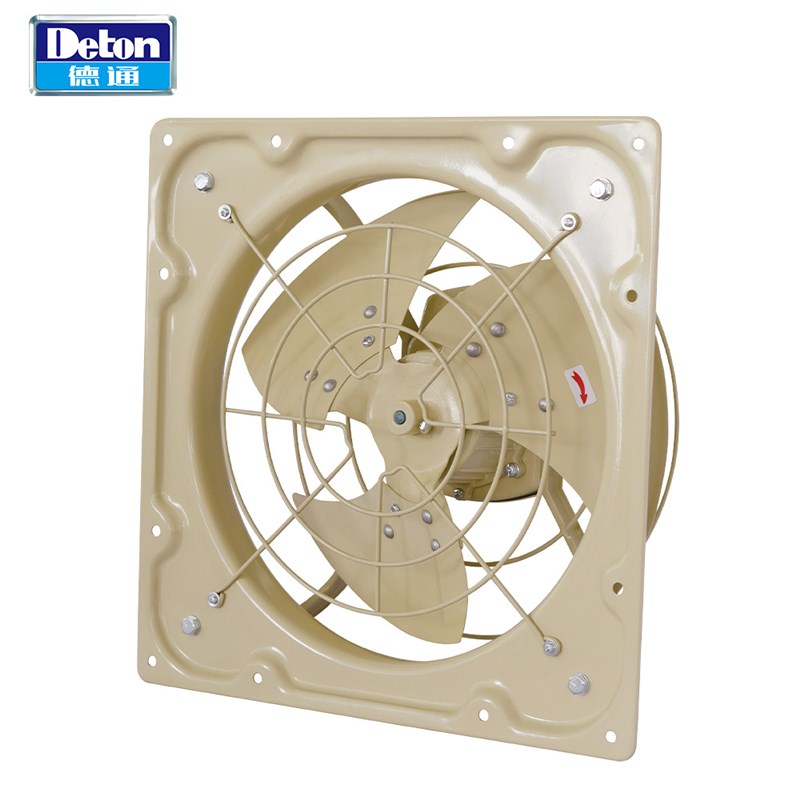 Deton德通排气扇豪华方排工业换气扇12寸厨房抽排通风机LAD30-4