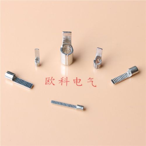 片形裸接线端子DBN1.25-10冷压端头1.25-14插片铜线鼻子1.25-18