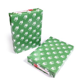 绿纸王70 80G白纸a4纸整箱 80克复印纸打印白纸办公用纸70