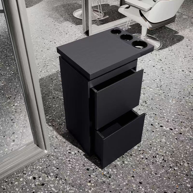 窊飨网红美发店工具柜发廊专用不锈钢工作柜多层收纳储物柜理发工