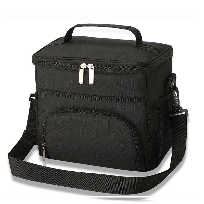 现货跨境手提单肩牛津布加厚保温包户外野餐包学生便携午餐包