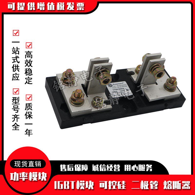 170H3006/170H1007/170H1013巴斯曼熔断器底座