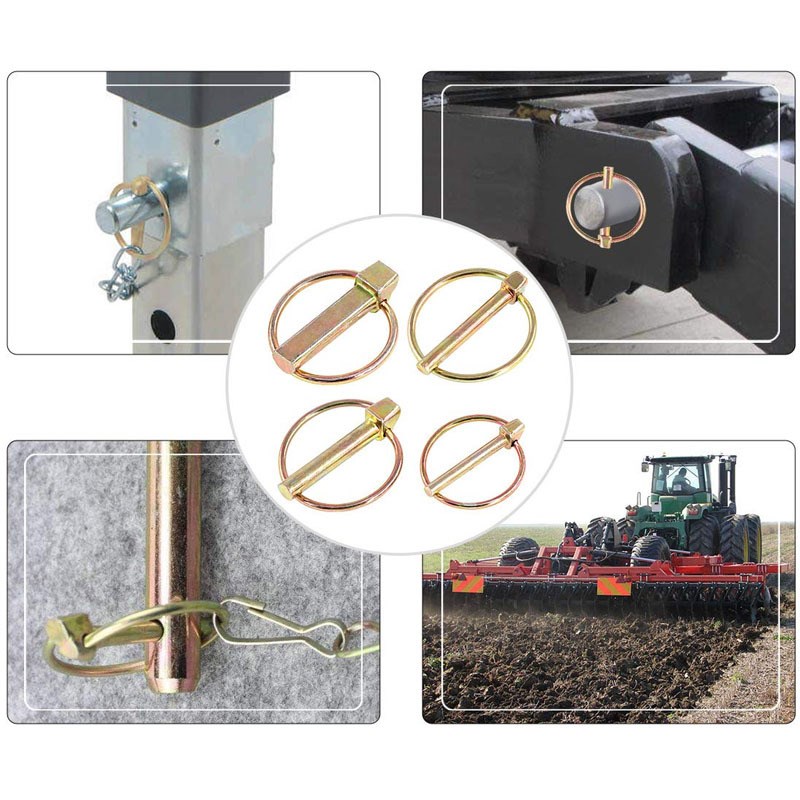 盒装50件重型林奇针插销组合套件 汽车卡车拖车弹簧固定配件