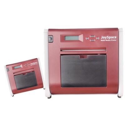 西铁城U826热升华照片打印机高清多介质打印带色带回卷贴纸打印机