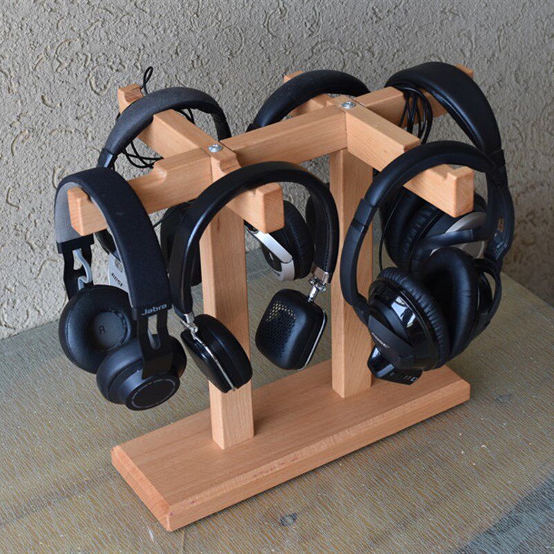 大型实用型头戴式耳机销售展示架6耳机展示架