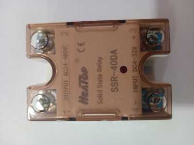 台湾HEATOP 固态继电器 SSR-40DA Solid Stale Relay 40A原装正品