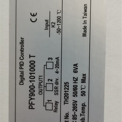 PFY900-101000 PFY900 PFY900-201000 PFY900-301000 台仪温控器