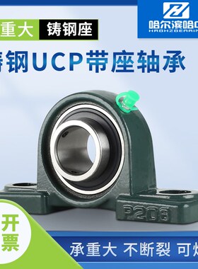 铸钢外球面带座轴承UCP212 213 214 215 216 217 218 219 固定座