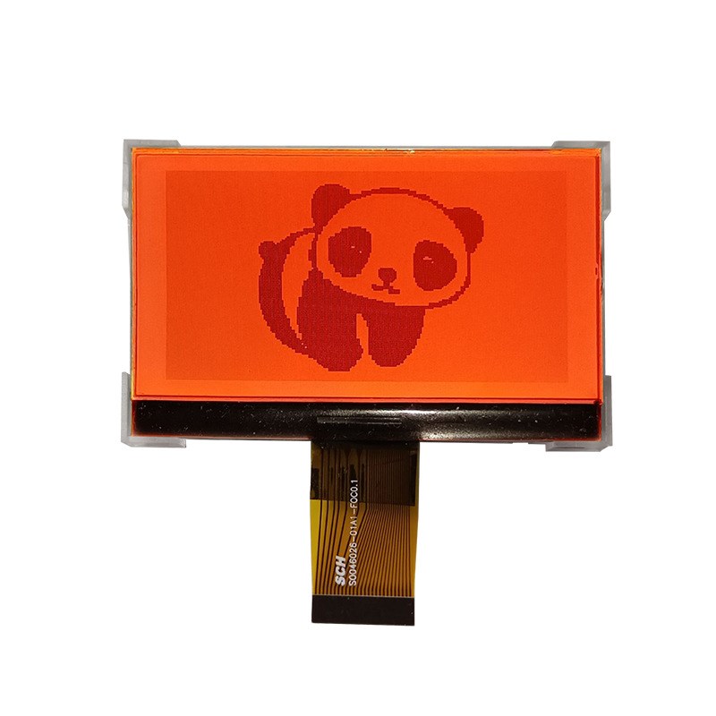 2.8寸240128点阵LCD液晶屏COG显示模块LCM模组并口SPI串口接插型