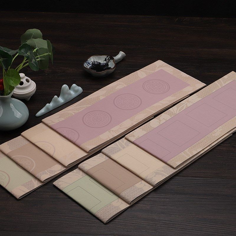 蜡染宣纸书房小对联方格瓦当套色对联半生熟7言楹联宋词集句宣纸,文具电教/文化用品/商务用品,宣纸,淘宝优惠券,粉丝福利购,淘宝优惠卷