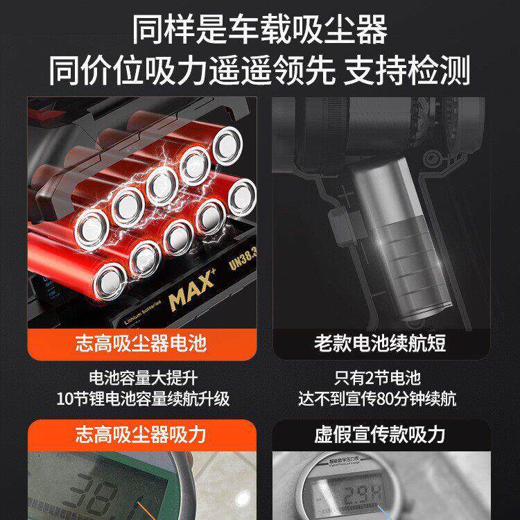 车载吸尘器手持小型超强力无线充电家用吸吹两用汽车内大吸力包邮