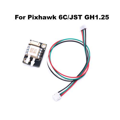 博立方PX4 MS4525DO皮托管单空速计Pixhawk6C飞行控制空速传感器