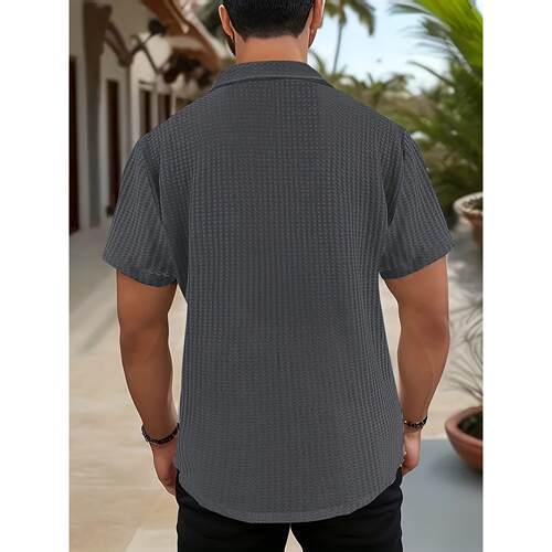 Stretch Fit Shirt Lightweight Breathable men's Stretch跨境