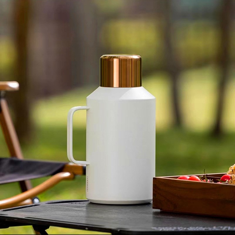 小钢炮焖茶壶智能显温保温壶家用热水瓶户外旅行壶