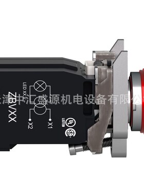 XB4BV34=ZB4BV3+ZB4BV04指示灯XB4BV34红色指示灯110VAC带变压器