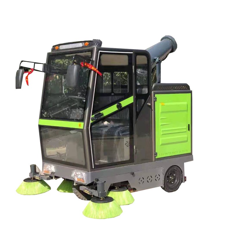 新能源电动扫路车 市政道路驾驶式扫地车 小区物业广场垃圾清扫车