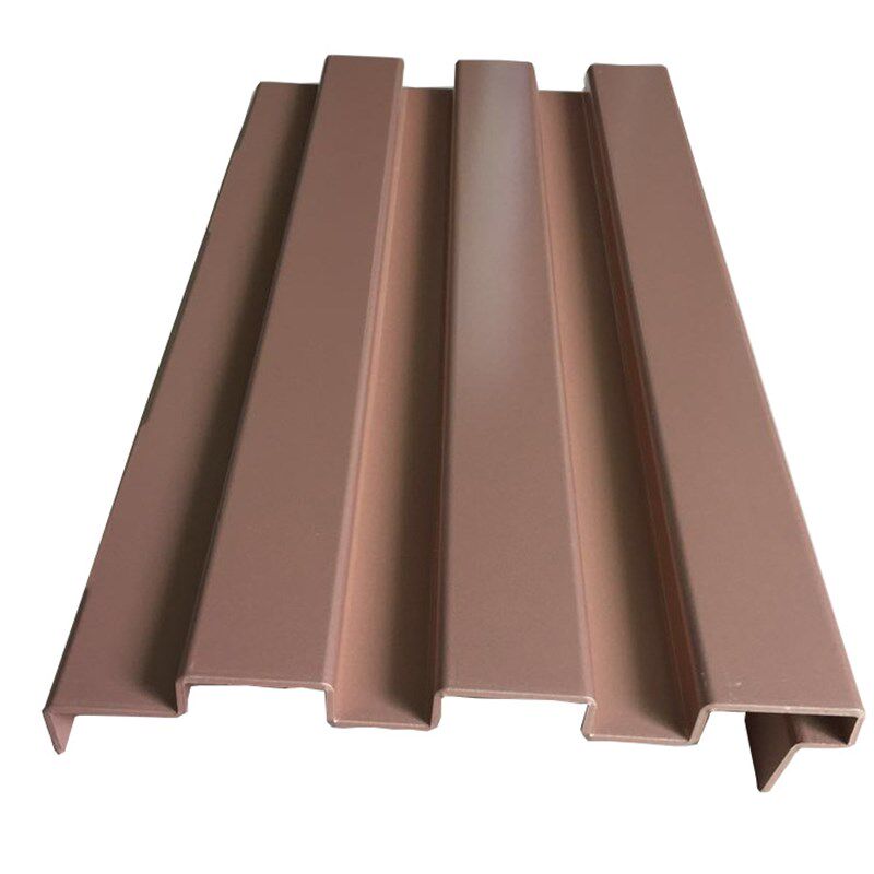 厂家定制门头凹凸铝单板装饰材料长城铝单板玫瑰金氟碳漆金属铝板