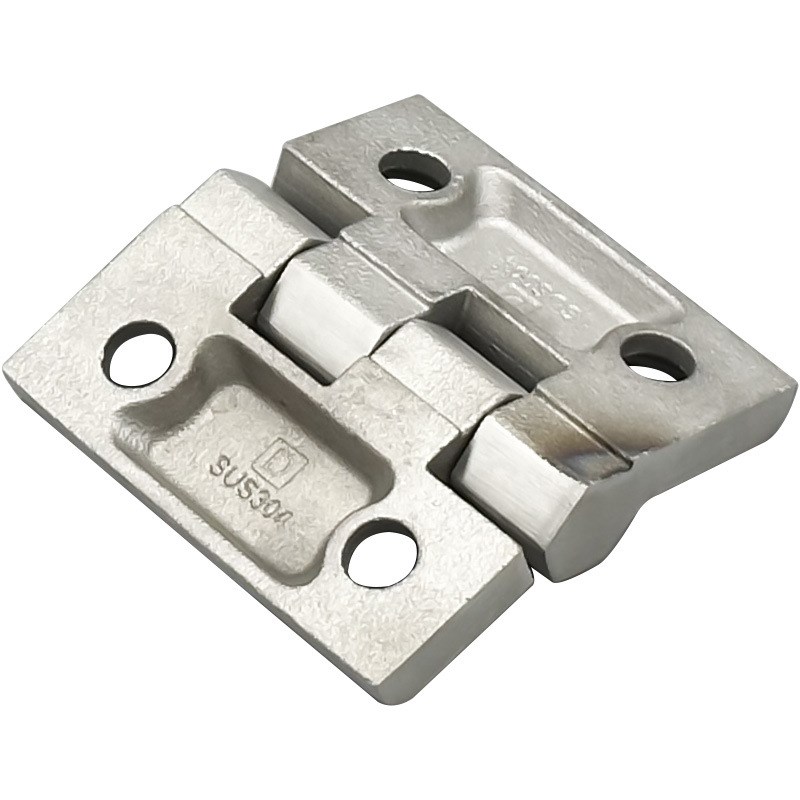 304不锈钢加厚合页柜门方合页80*80工业活动轴承拉丝铰链CL226-4B