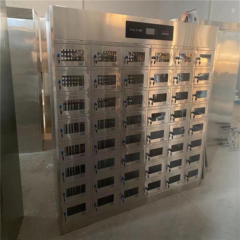 供应不锈钢碗柜6门 4门更衣柜 推拉式储物柜 碗柜生产