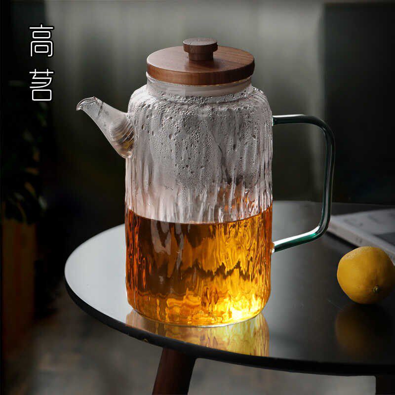 大号玻璃茶壶大容量商用饭店餐厅泡茶壶2024新Y款耐高温水壶