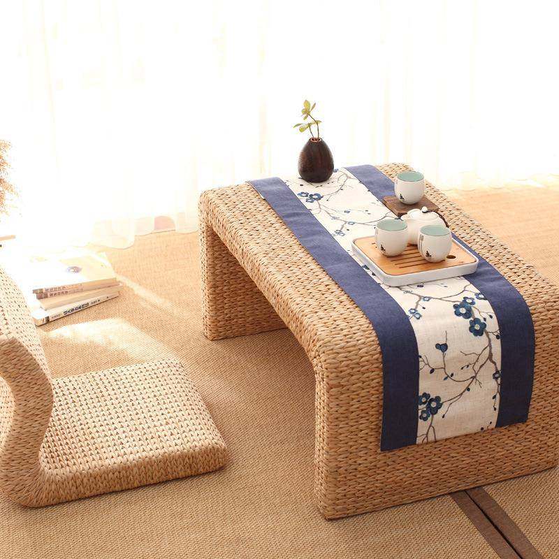 厂家草编小茶几日式榻榻米简约阳台家用草编矮炕桌飘窗桌,住宅家具,茶几,淘宝优惠券,粉丝福利购,淘宝优惠卷