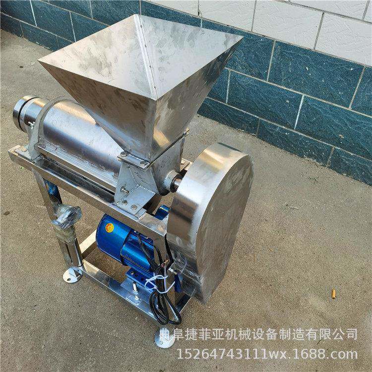 大型螺旋榨汁机木瓜释迦果破碎打汁机商用不锈钢果蔬榨汁设备
