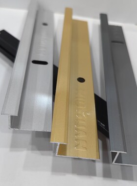 铝合金瓷砖防脱落l扣条扣件新型挂墙工字外墙压边铝型材3米