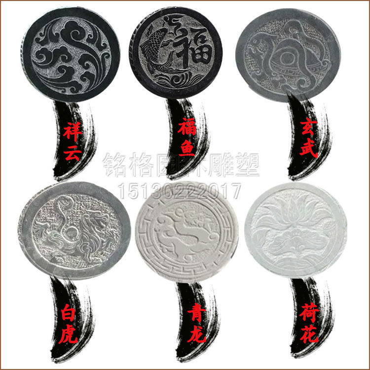 门前仿古石雕门墩抱鼓石家用门墩石鼓青石门墩做旧汉X白玉抱鼓石