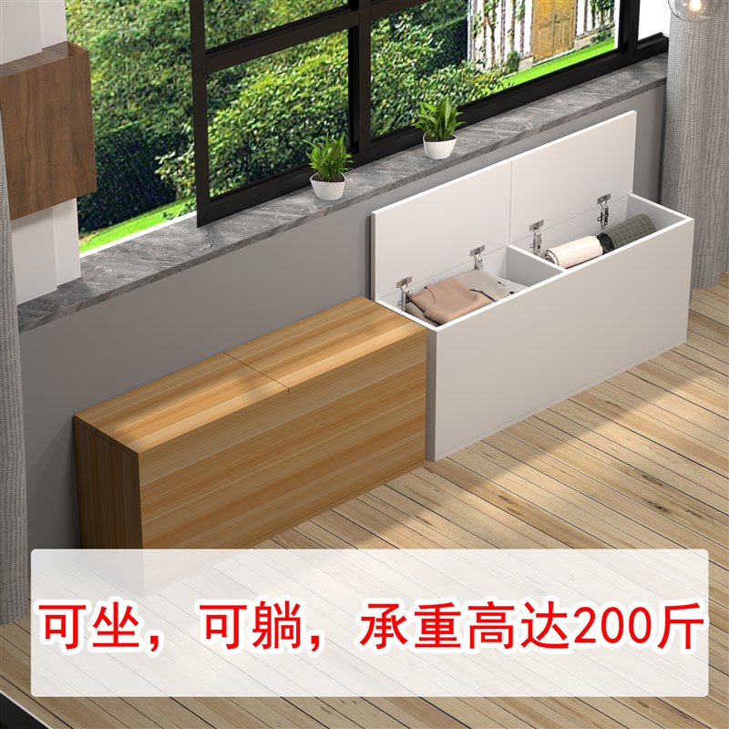 实木生态板卧室床边床尾夹缝x柜窄长条柜床缝填充置物收纳储物柜