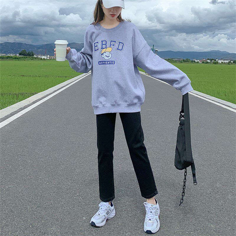 黑色直筒牛仔裤女春秋夏季2025年新款高腰显瘦小个子宽松烟管裤子