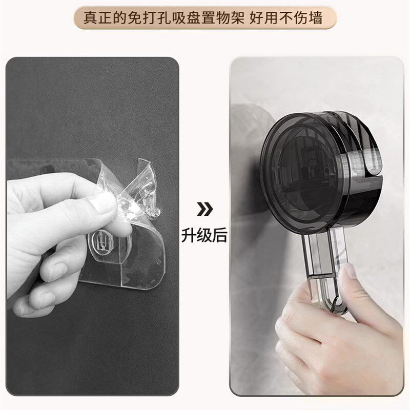 吸盘卫生间置物j架浴室厕所架子免打孔洗手间洗漱台用品壁挂收纳