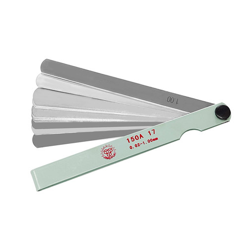 晶花塞尺100B150200B0.02-1.0mm17片测微片间隙片厚薄规