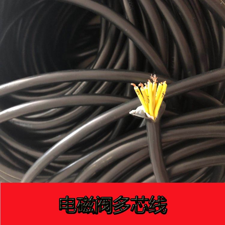 电磁脉冲阀多芯线 脉冲除尘器线 脉冲控制仪脉冲阀铜软连接线