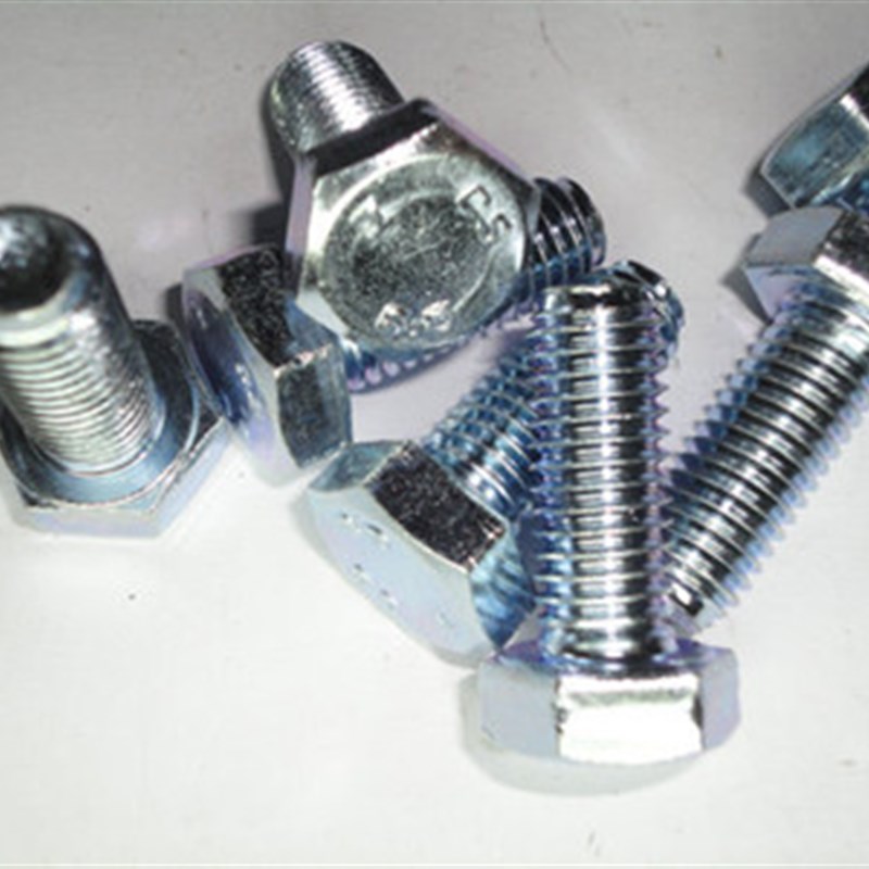 镀锌外六角螺栓 螺栓螺母一套 螺丝  M16 M18 M20*60*80*90*100