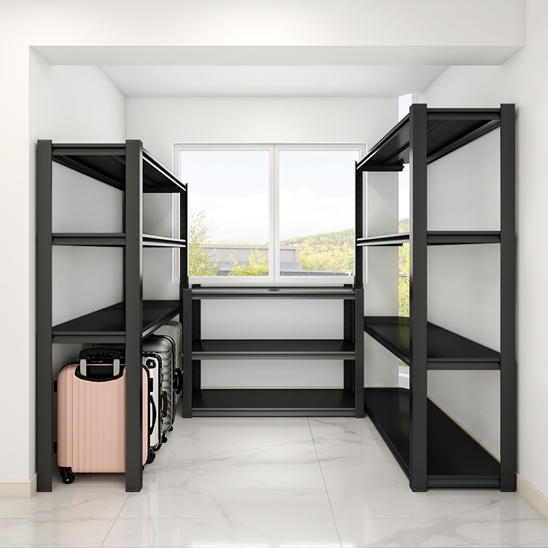 钢制家用货架多层置物架地下室快递商用超市仓储杂物间阳台铁架子