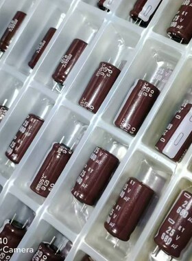 25V680uf黑金刚10*20电解电容KY高频低阻电路显示器主板功放105度