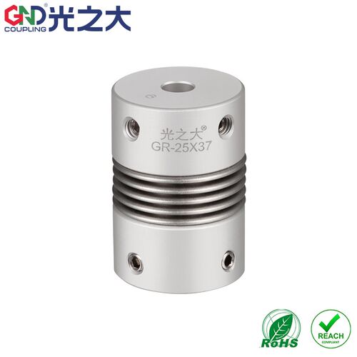 光之大GR铝合金波纹管联轴器步进伺服电机编码器弹性连接器CPB