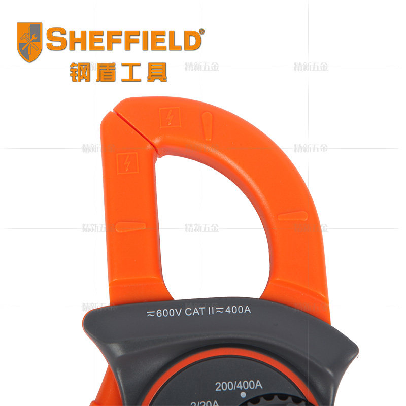 钢盾工具数字钳式万用表直流交流钳G形表电容频率温度便携万用表
