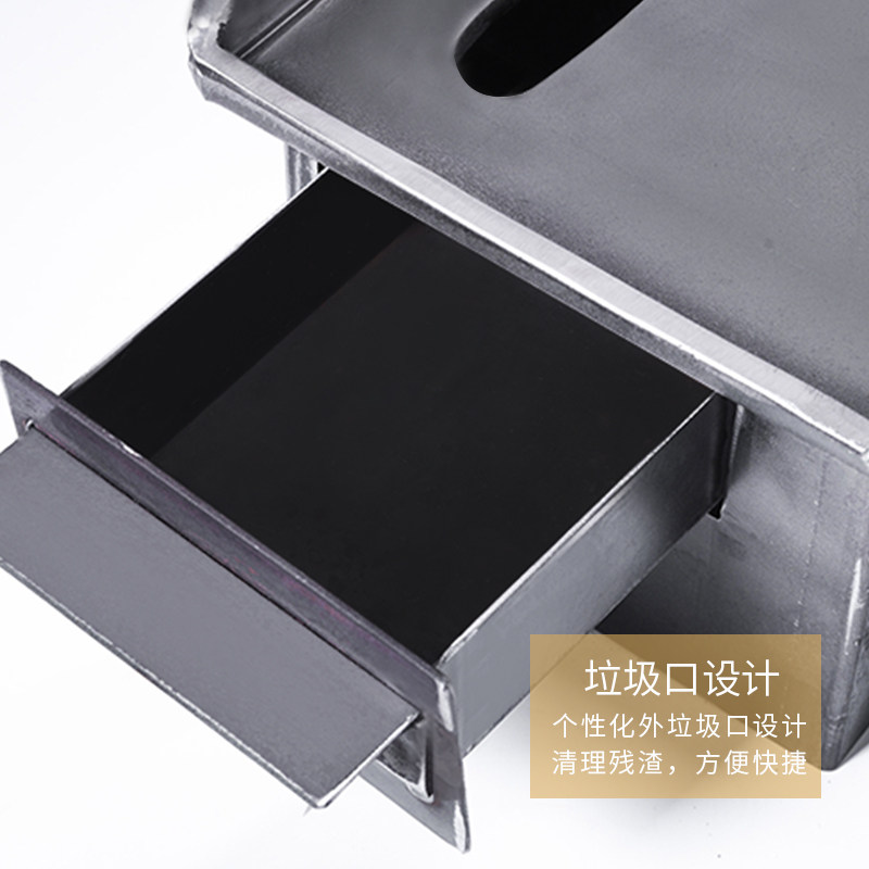 烤冷面铁板烧铁板炉商o用铁板鱿鱼豆腐鸡蛋灌饼鸭肠专用铁板烧设