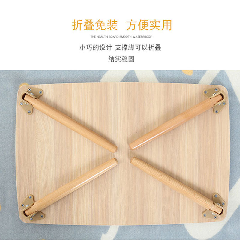 日式小茶几榻榻米矮桌家用多功能折叠小桌卧室简约V炕桌飘窗小茶