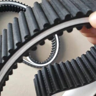 8M584 8M576 8M592伸缩管同步带表面加耐磨橡胶 8M568 HTD8M560