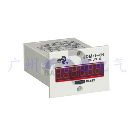 BAILE佰乐JDM11-6H BL11-6H COUNTS六位数显电子式累加计数器